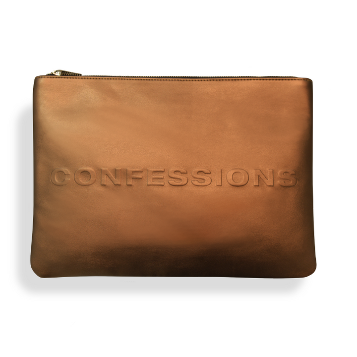 Statement clutch - Bronze - Klara Cosmetics