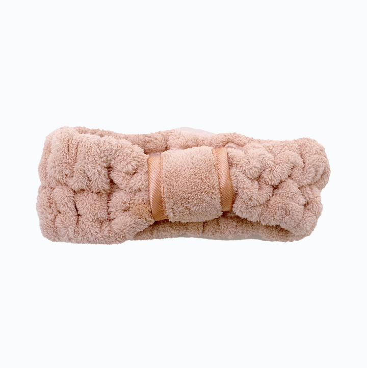 Let's Get Fluffy Headband - Pink - Klara Cosmetics